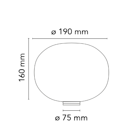 Flos - Glo Ball Basic Tavolo Zero Dimmer